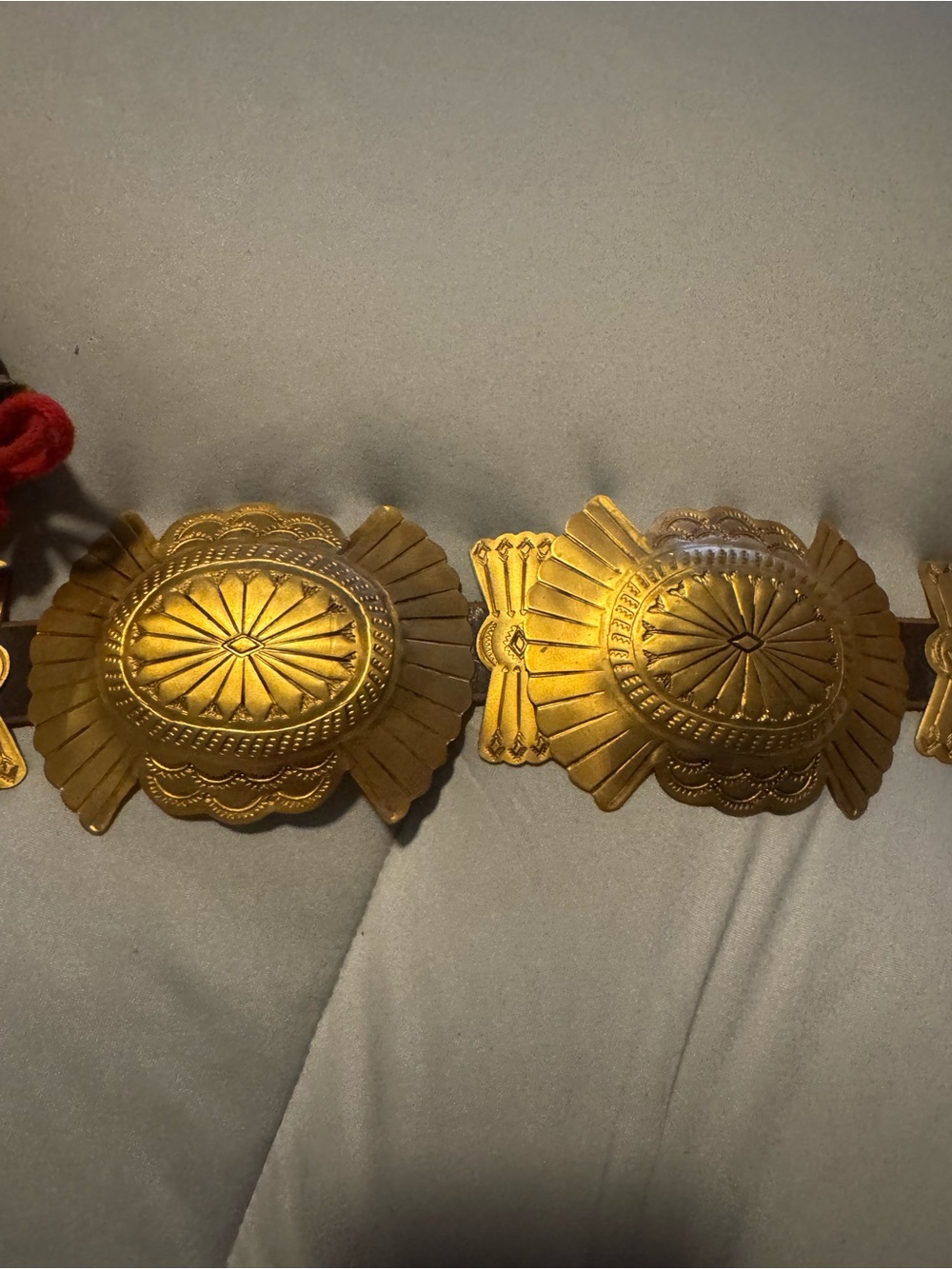 NWT- Concho Belt - Gold - Picture 8 of 12